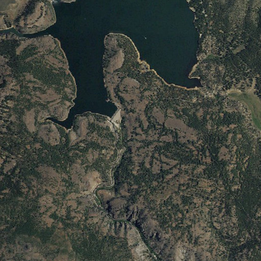 Aerial imagery of Frenchman 1-043 Dam, CA