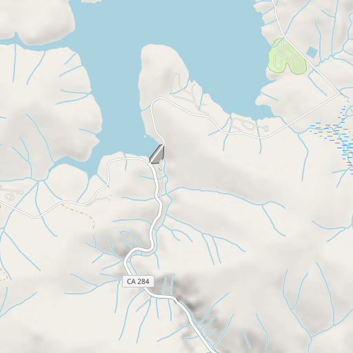 OpenStreetMap map of Frenchman 1-043 Dam, CA