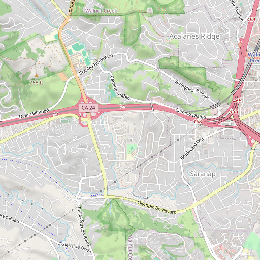 OpenStreetMap map of Leland 31-021 Dam, CA