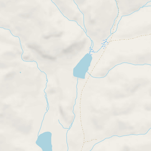 OpenStreetMap map of Coon Camp 249 Dam, CA