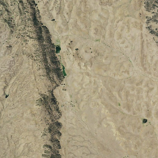 Aerial imagery of Corral 265 Dam, CA