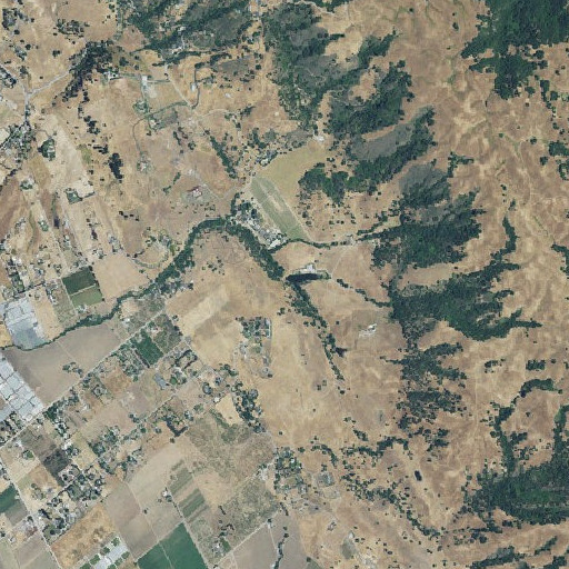 Aerial imagery of Peabody 627 Dam, CA