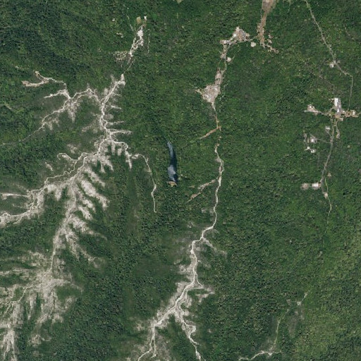 Aerial imagery of Mill Creek 630 Dam, CA