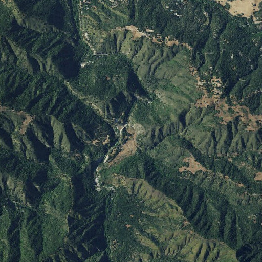 Aerial imagery of San Clemente 642 Dam, CA