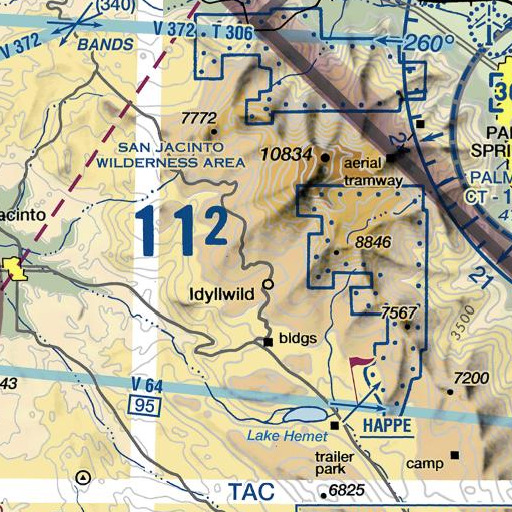 FAA VFR chart of Foster 827 Dam, CA