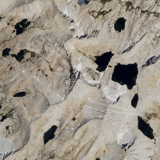 Aerial imagery of Feather Peak, CA