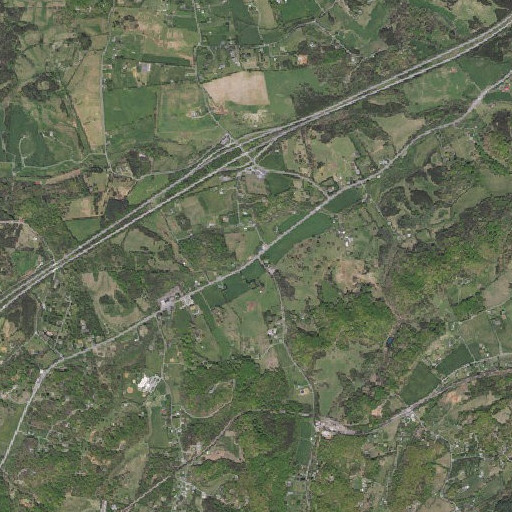 Aerial imagery of Brushy Run, VA