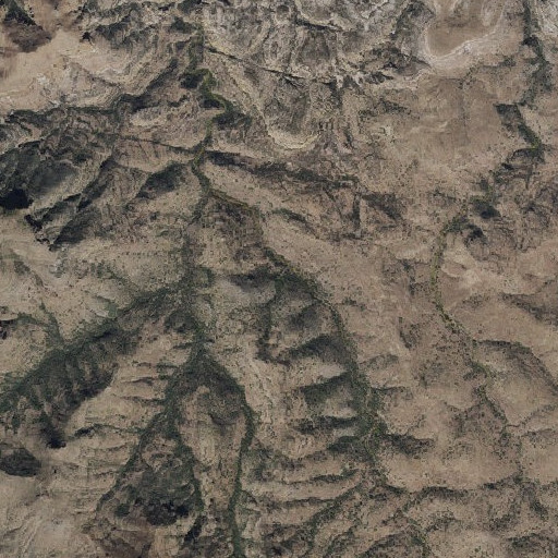 Aerial imagery of Bleak Spring, AZ