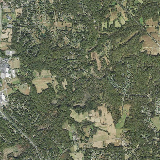 Aerial imagery of Dunkirk Fields, MD
