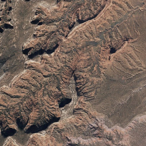 Aerial imagery of Royal Arch, AZ