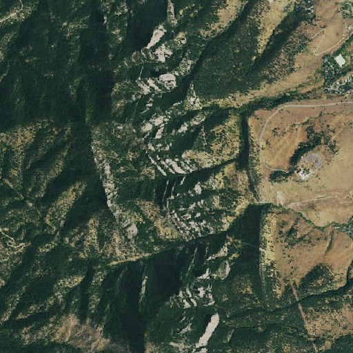 Aerial imagery of Table Mesa Pit, CO