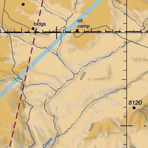 FAA VFR chart of Shell Creek, CO