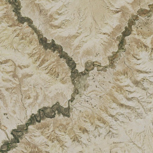 Aerial imagery of Shell Creek, CO