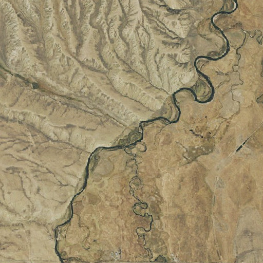 Aerial imagery of Fischer Draw, CO