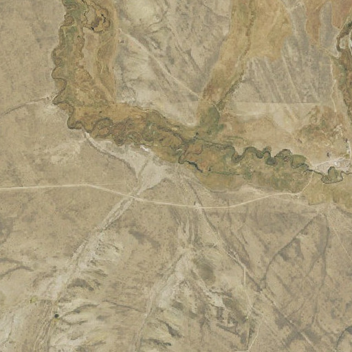 Aerial imagery of Ballinger Draw, CO