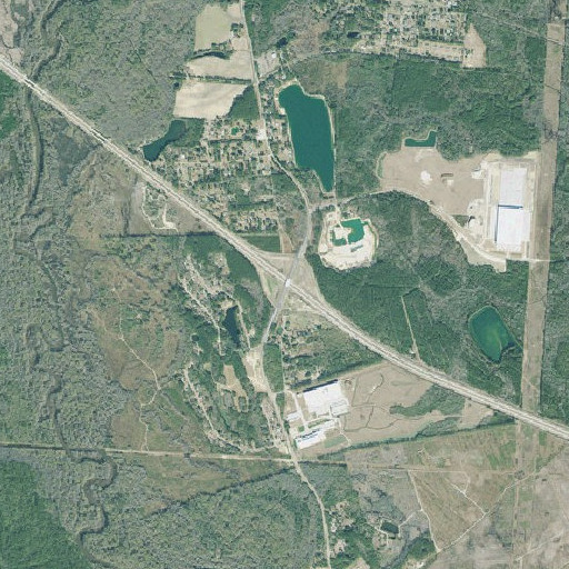 Aerial imagery of Exit 30, GA