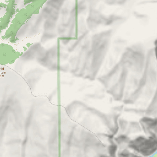 OpenStreetMap map of Buster Basin, CO