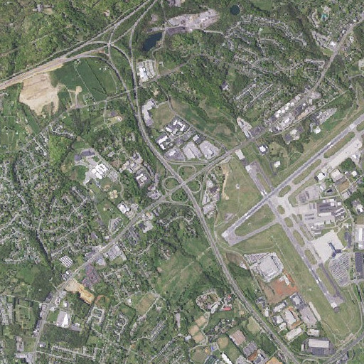 Aerial imagery of Interchange 2, VA
