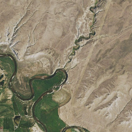 Aerial imagery of Spring Creek, CO