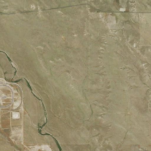 Aerial imagery of Baxter Camp, CO
