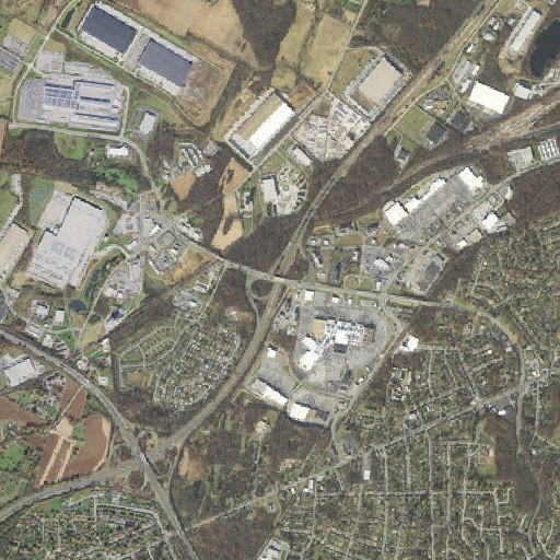 Aerial imagery of Interchange 6, MD