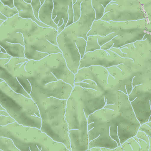 OpenStreetMap map of Coldwater Creek, CO