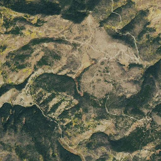 Aerial imagery of Big Meadows, CO