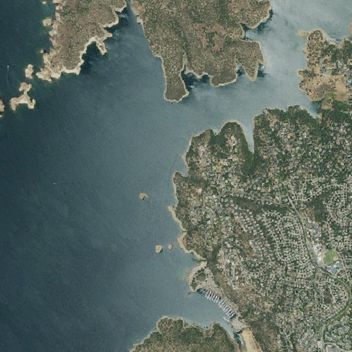 Aerial imagery of Knoxton Point, CA