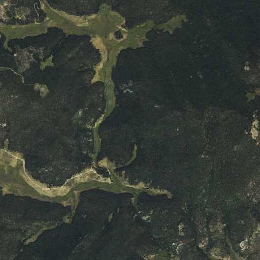 Aerial imagery of Wire Patch Mine, CO