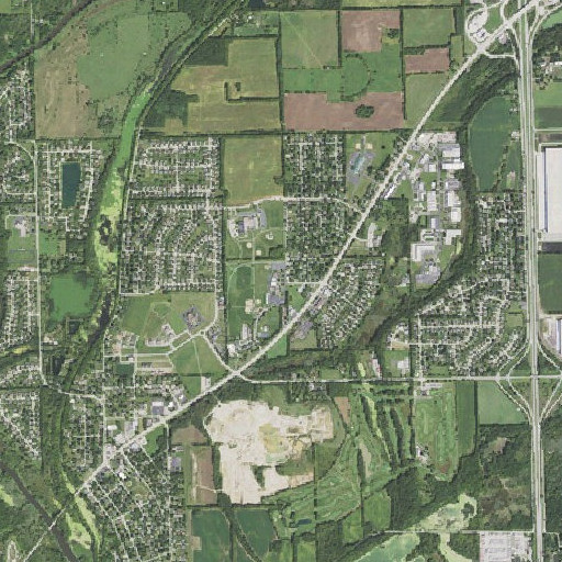 Aerial imagery of N B Galloway Elementary School, IL