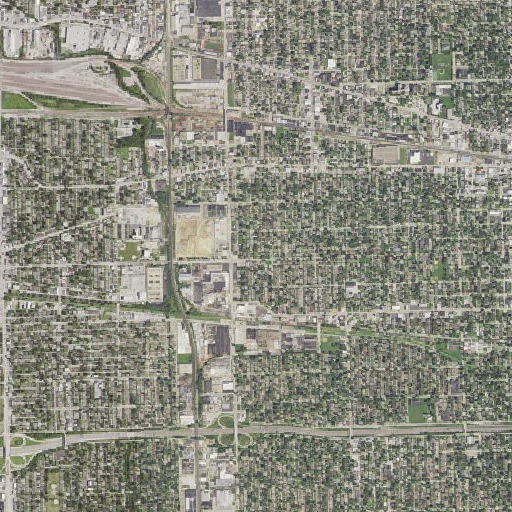 Aerial imagery of Kennedy Park, IL