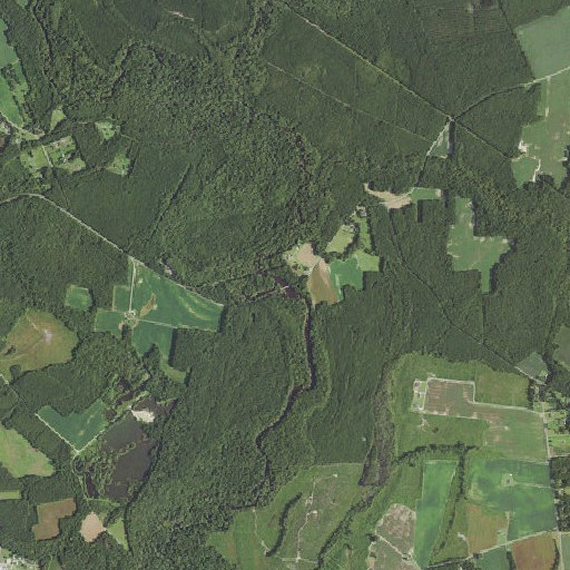Aerial imagery of Broadwater Bridge, VA