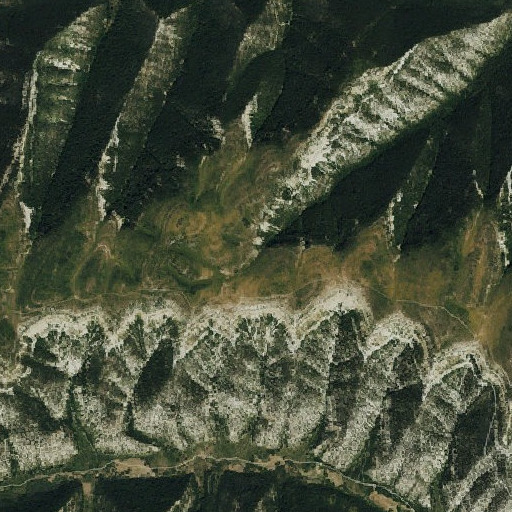 Aerial imagery of Big Spring, CO
