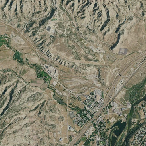 Aerial imagery of Cornell Ditch, CO
