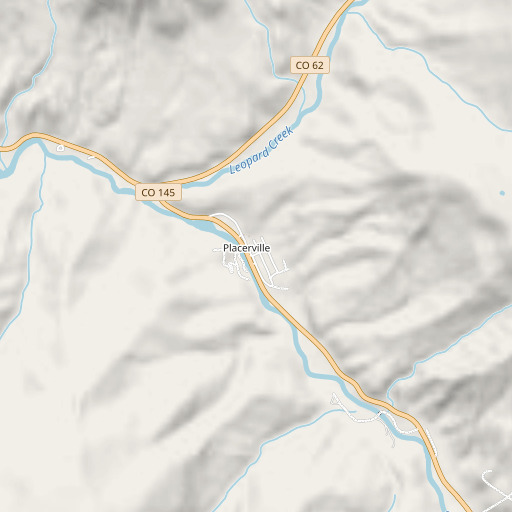 OpenStreetMap map of Grumwald Mine, CO