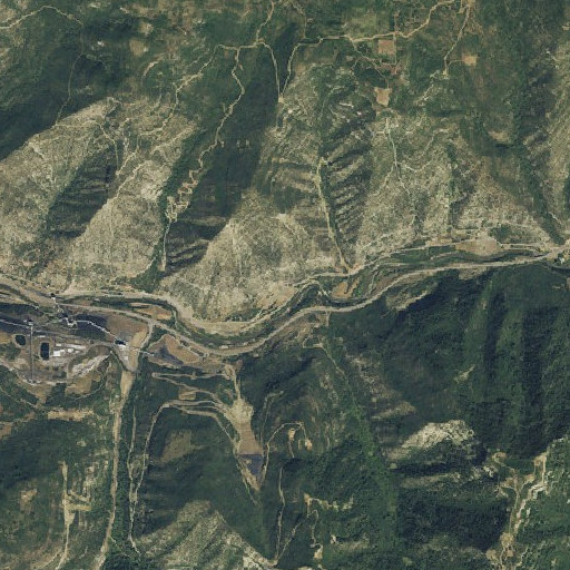 Aerial imagery of Axelson Mine, CO