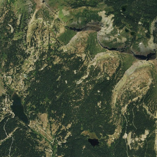 Aerial imagery of Mountain Gem Mine, CO