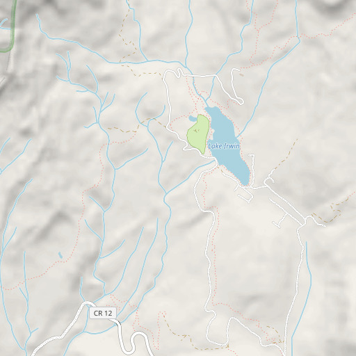 OpenStreetMap map of Ruby King Mine, CO