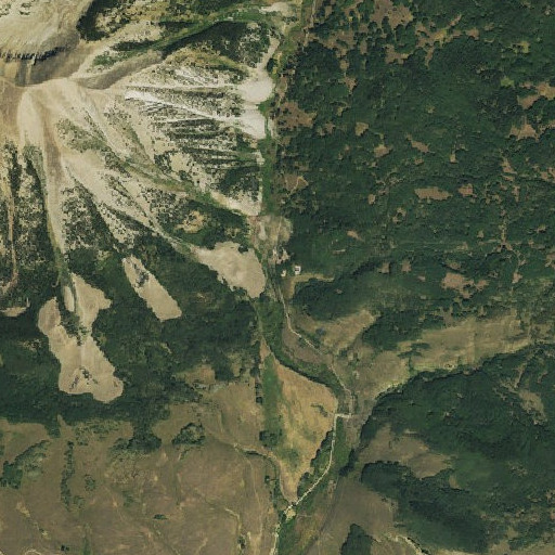 Aerial imagery of Spencer Mine, CO