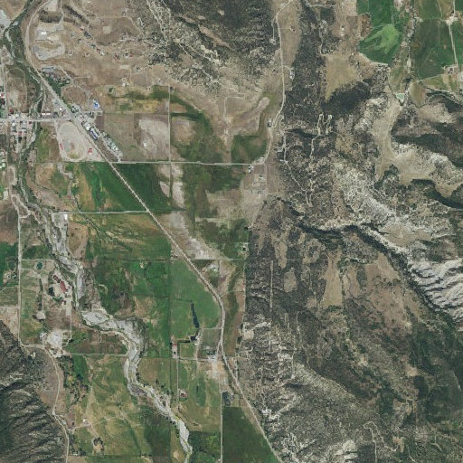 Aerial imagery of Fortuna Mine, CO