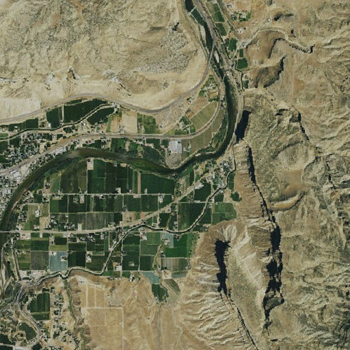 Aerial imagery of Watson Creek, CO