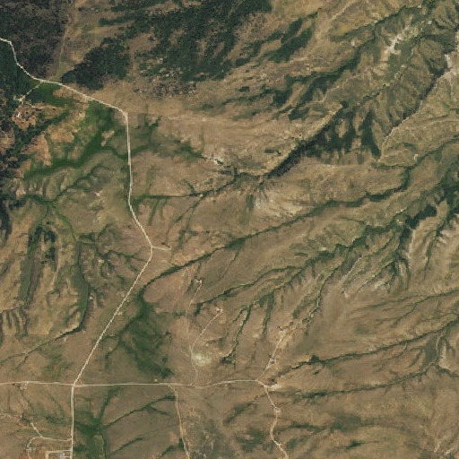 Aerial imagery of Jasper Mine, WY