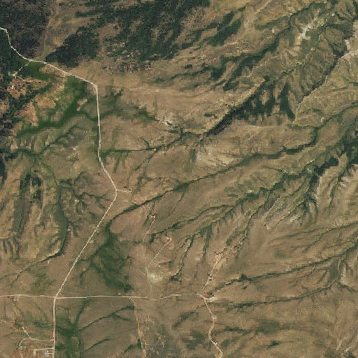 Aerial imagery of Smith Deposit, WY