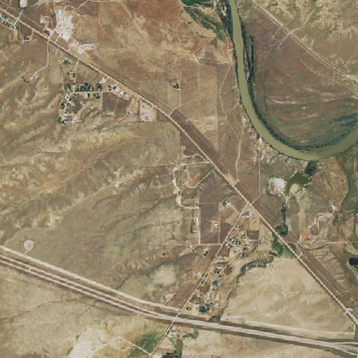 Aerial imagery of Forbis Pit, WY