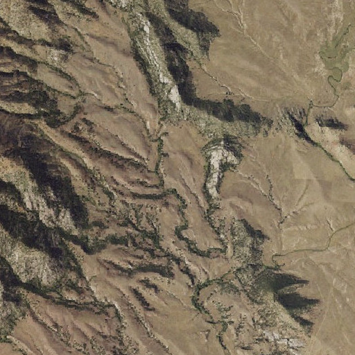 Aerial imagery of Haystack Number One Claim, WY