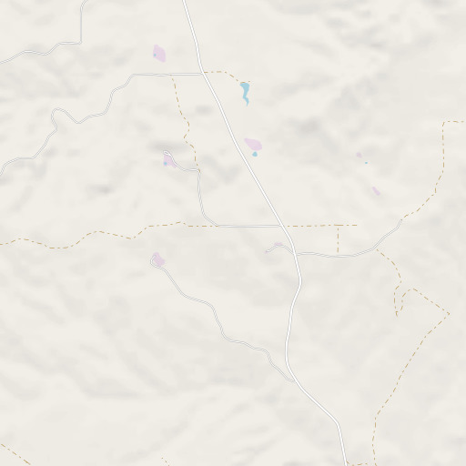 OpenStreetMap map of William Morcy Mine, WY