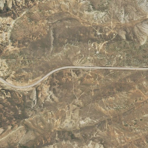 Aerial imagery of Richardson Mine, WY