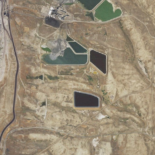 Aerial imagery of Fitzpatrick Mine, WY