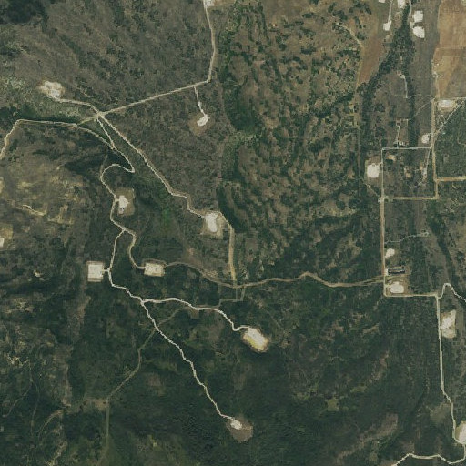 Aerial imagery of Flatiron Mesa, CO