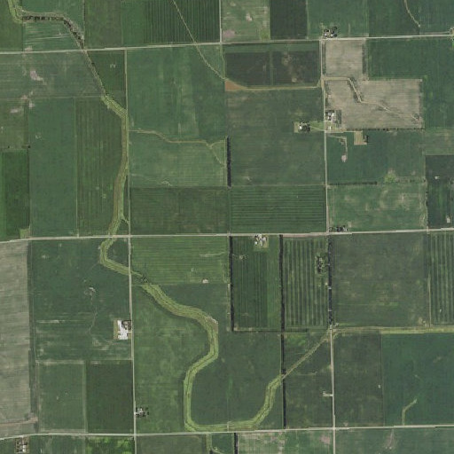 Aerial imagery of Lamont School (historical), IL
